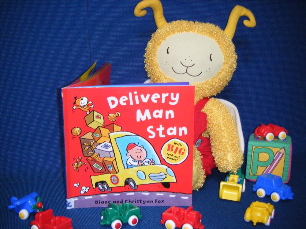 Glori reads Delivery Man Stan by Diane and Christyan Fox